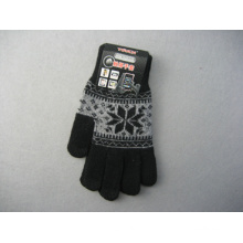 10g Polyester Liner Pattern Fashion Glove-F3002